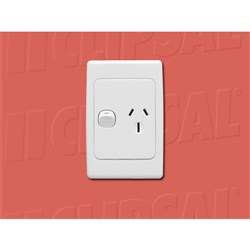 SINGLE OUTLET 15A VERTICAL