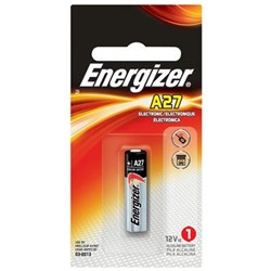 BATTERY A27 ENERGIZER PKT/1