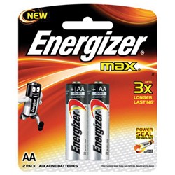 AA ENERGIZER BATTERY 2 PACK