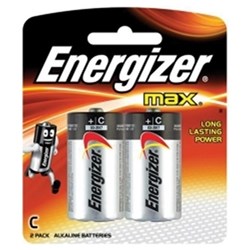 C SIZE ENERGIZER BATTERY 2PK