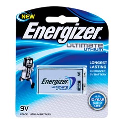 ENERGIZER ULTIMATE LITHIUM 9V 9V 1PACK