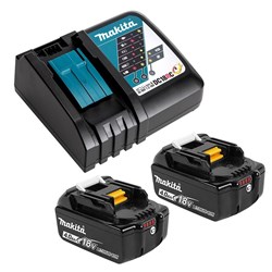 MAKITA RAPID CHARGER 2X BONUS 4.0AH BATTERIES (DC18RCX20) BATTERY