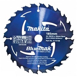 BLUEMAK WOOD CUTTING BLADE 180 X 20 X 24T