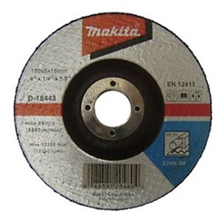 100x6x16mm DC GRINDING & CUTTING METAL DISC