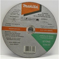 MAKITA 230MM MASONARY CUT OFF WHEEL