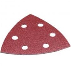 ABRASIVE PAPER 94mmx94mm P40 TRIANGLE HOOK & LOOP PUNCHED