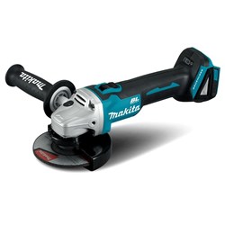 MAKITA 18V LXT 125mm BRUSHLESS ANGLE GRINDER WITH ELECTRIC DETECTION ELECTRIC BRAKE SKIN