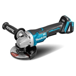 MAKITA 18V LXT 125mm BRUSHLESS ANGLE GRINDER WITH ELECTRIC KICK BACK DETECTION ELEC BRAKE