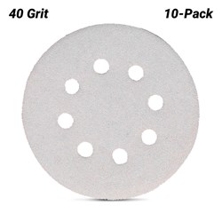 ABRASIVE DISC WHITE 125mm P40