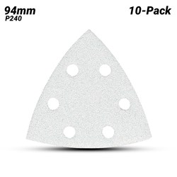 ABRASIVE PAPER WHITE 94MMX94MM P240