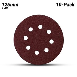 ABRASIVE DISC 125MM P40