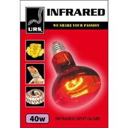 40W URS INFRARED GLOBE