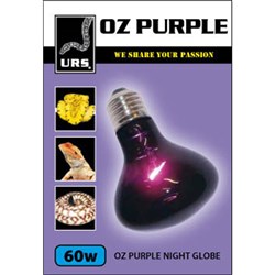 60W URS OZ PURPLE GLOBE SMALL