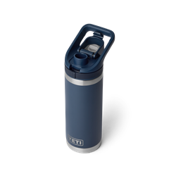 21071507028_70000005731_YETI_WHSL_Studio_Drinkware_Rambler_Flip_Chug_Bottle_18oz_Navy_3qter_Open_1198_B