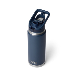 21071507032_70000005735_YETI_WHSL_Studio_Drinkware_Rambler_Flip_Chug_Bottle_26oz_Navy_3qter_Open_1031_B