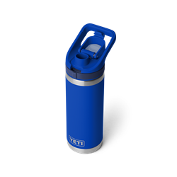 21071507119_70000005655_YETI_WHSL_Studio_Drinkware_Rambler_Flip_Chug_Bottle_18oz_Royal_Blue_3qter_Open_1167_B