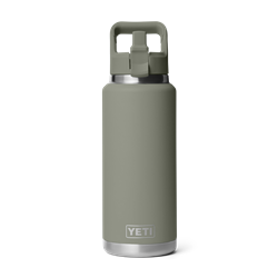 21071508812_YETI_WHSL_Studio_Drinkware_Rambler_CM_Straw_Bottle_36oz_Pampa_Green_Front_Up_029_B