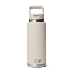 YETI_WHSL_Studio_Drinkware_Rambler_CM_Straw_Bottle_36oz_CapeTaupe_Front_028_B_2400x2400