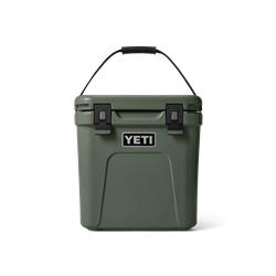 YETI_Wholesale_Hard_Coolers_Roadie_24_Camp_Green_Front_Handle_Up_3368_B_2400x2400