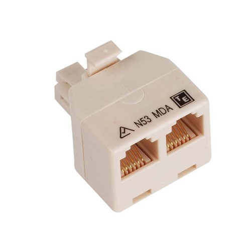 COUPLER RJ12 T M-F-F ADAPTOR