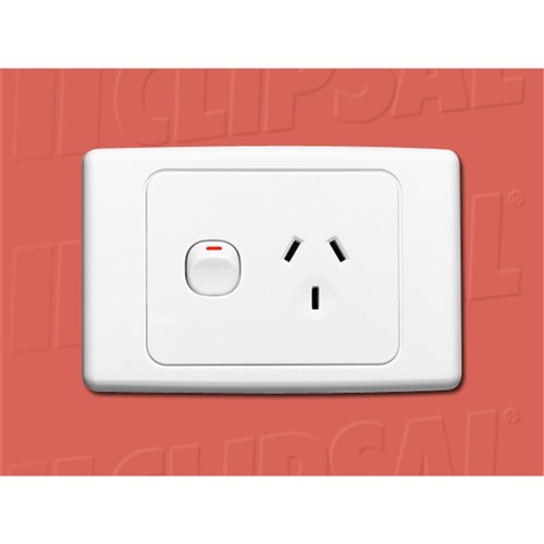 CLIPSAL 2000 SERIES SINGLE 10A GPO