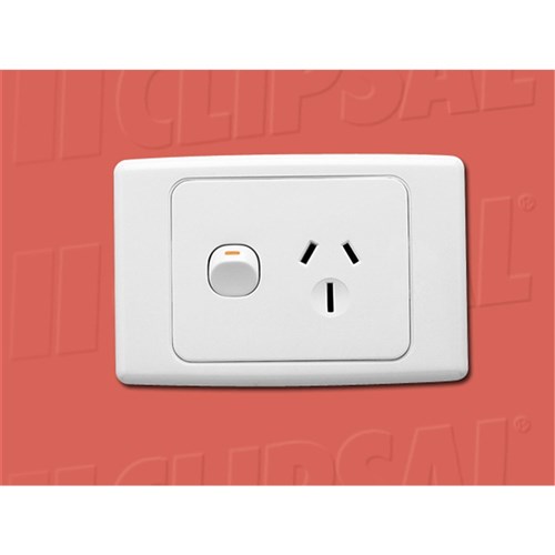 CLIPSAL 2000 SERIES SINGLE 15A GPO