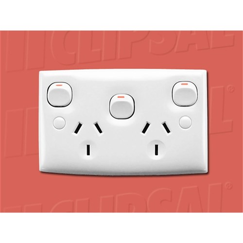 SOCKET SWT TWIN REMOV E/SW