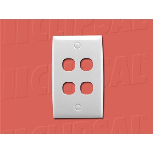 PLATE ONLY 4GANG STD PTN