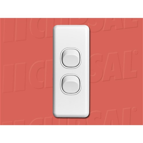 2 GANG C2000 ARCHITRAVE SWITCH