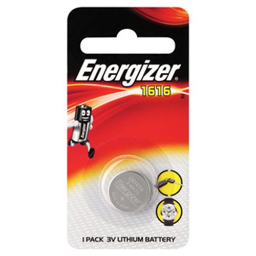ENERGIZER LITHIUM BATTERY 3V CR1616