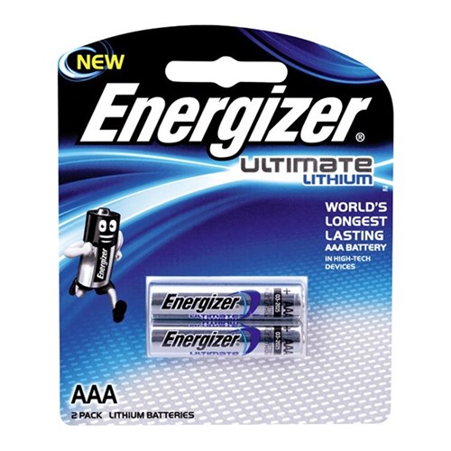 ENERGIZER LITHIUM AAA 2PK