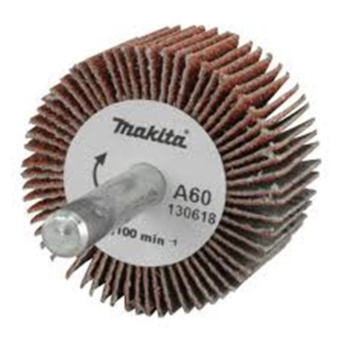 MAKITA FLAP WHEEL 50X25X6.35MM SHAFT A60 GRIT
