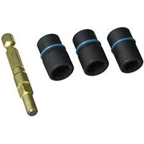 MAKITA 5/16 / 3/8 AND 10MM IMPACT GOLD DETACH MAG NUTSETTER