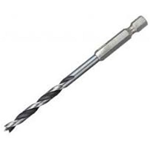 1/4 HEX DRIVE BRAD POINT 6M