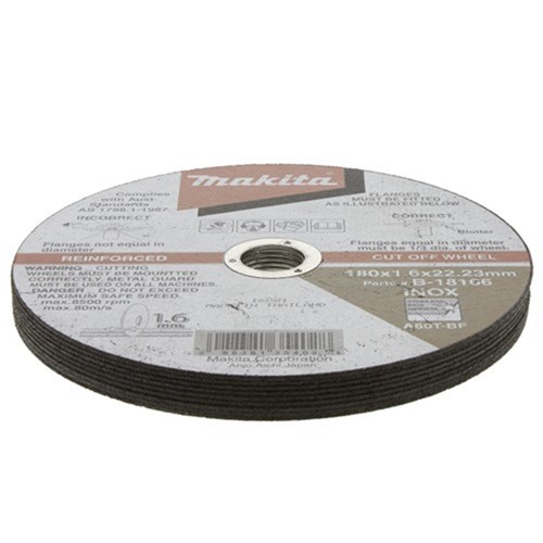 180 X 2 X 22.23MM STAINLESS STEEL CUTTING DISC