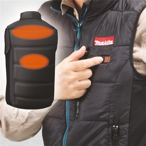 MAKITA HEATED VEST MEDIUM SKIN ONLY