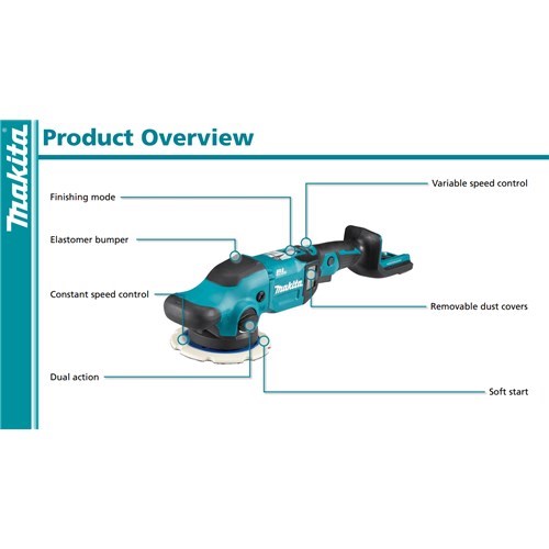 MAKITA 18V CORDLESS BRUSHLESS 150mm (6