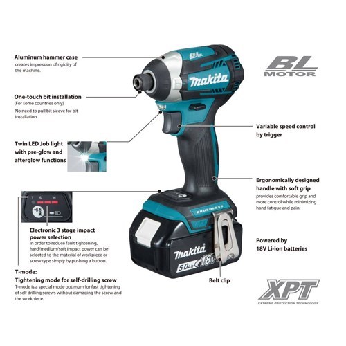 MAKITA MOBILE BRUSHLESS 18V 4 MODE IMPACT DRIVER SKIN