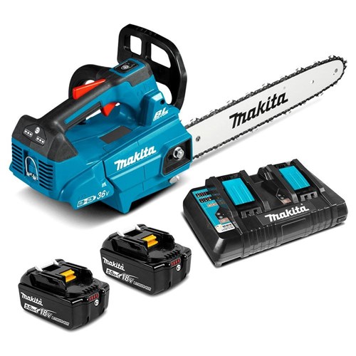 MAKITA 18Vx2 300mm BRUSHLESS TOP HANDLE CHAINSAW KIT