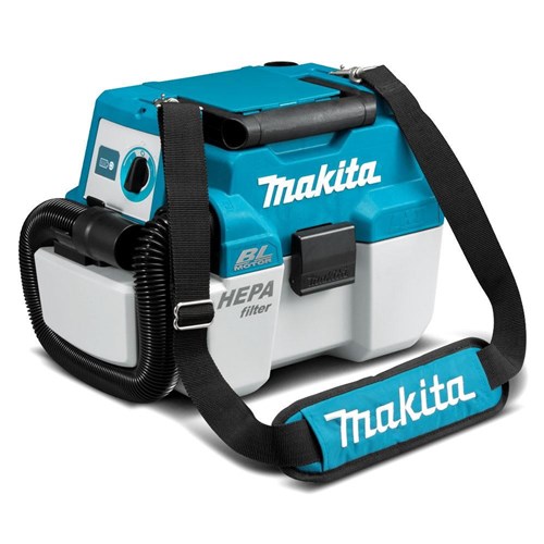MAKITA 18V BRUSHLESS WET/DRY DUST EXTRACTOR
