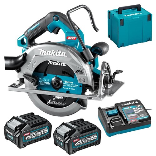 MAKITA 40V MAX BL AWS 185MM CIRCULAR SAW 4.0AH KIT