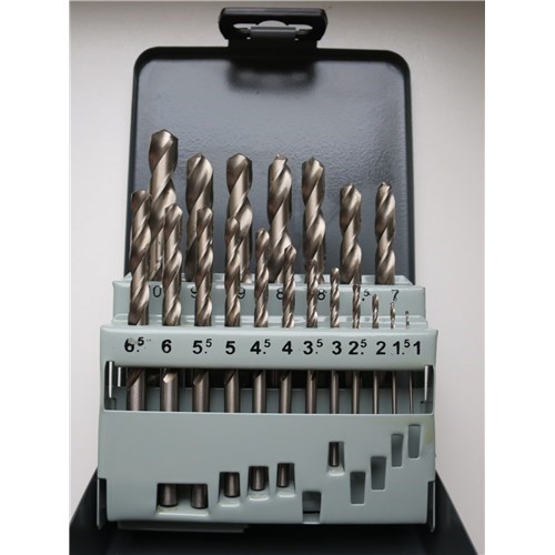 MAKITA HSS G-SERIES METAL DRILL BIT SET - 1-10MM METRIC 19PC - PERFORMANCE