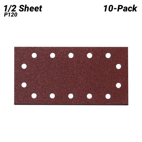 ABRASIVE PAPER 1/2 SHEET 115X2 80MM P120