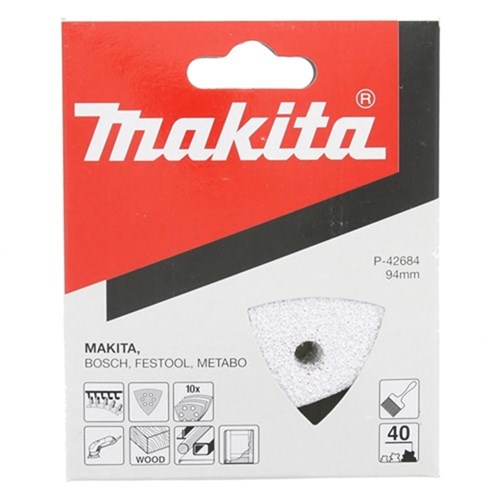 ABRASIVE PAPER WHITE 94MMX94MM P40