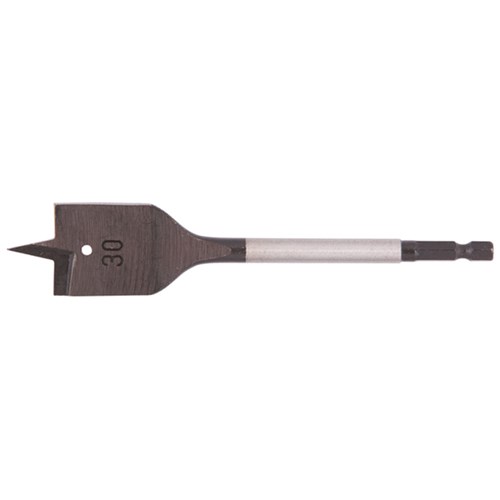 MAKITA ELITE FLAT WOOD SPADE BIT 30MM - 1/4 HEX SHANK