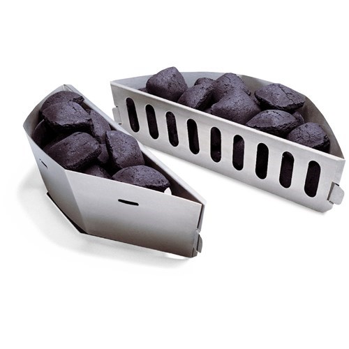 WEBER CHARCOAL BASKET PAIR
