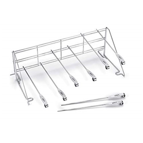 WEBER ELEVATIONS GRILL RACK AND SKEWER SET